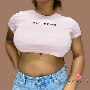 TRENDING PINK CROP TOP
